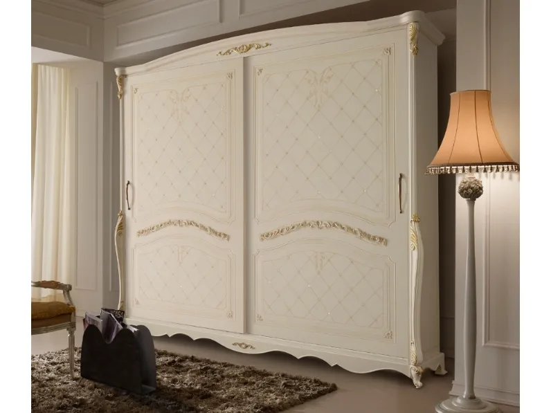 Armadio Ginevra di Patina Rosa