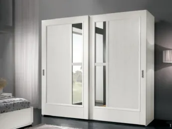 Giselle art 4275 in laccato bianco con specchi