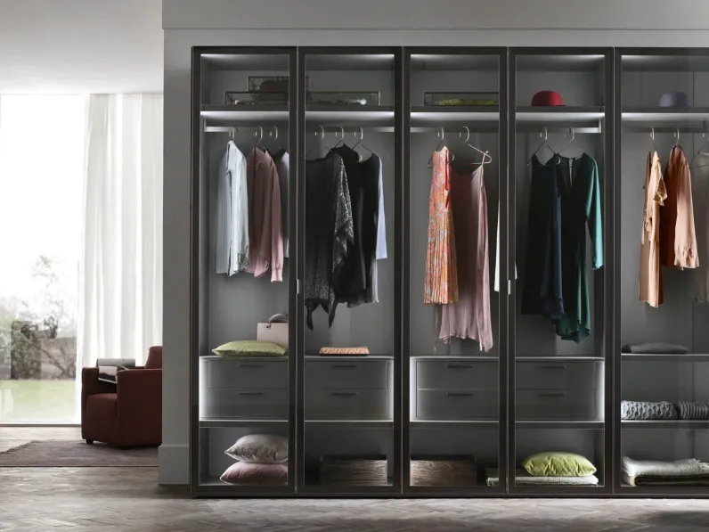 Armadio con anta battente Glax di Maronese