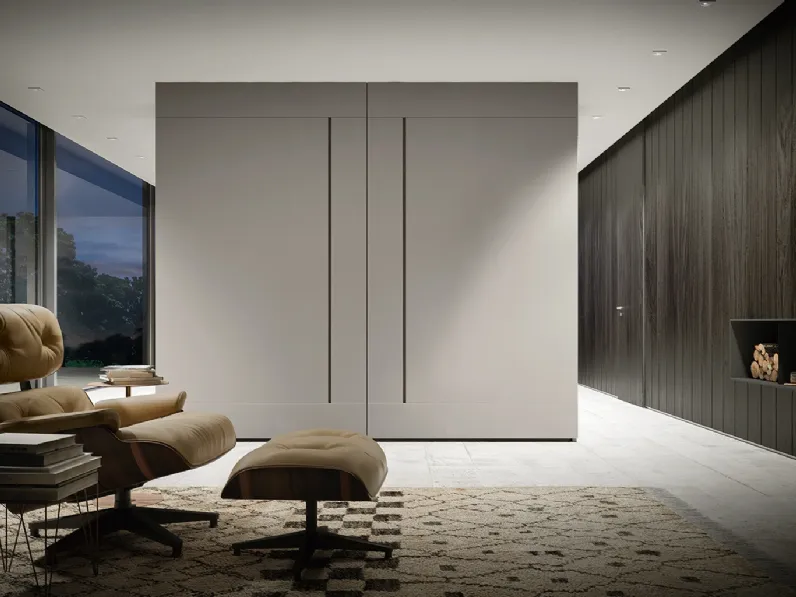 Armadio con anta complanare Glide di Alf Da Frè