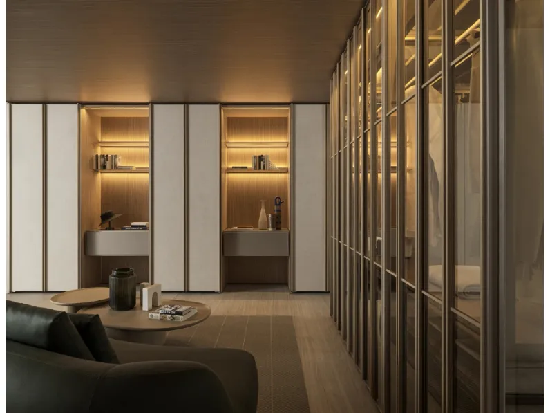 Armadio Gliss Master - Meridian Doors di Molteni & C