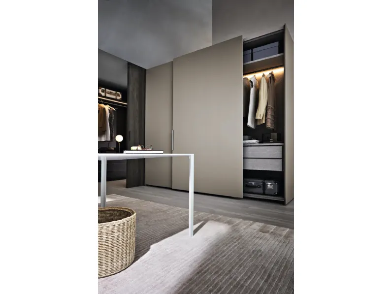 Armadio con ante scorrevoli Gliss Master - Start Door di Molteni & C