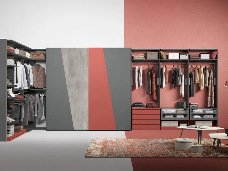 Armadio con ante scorrevoli Golf Utility 41di Colombini Casa