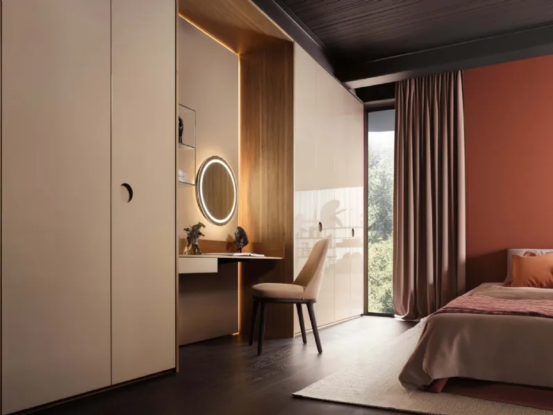 Armadio con ante battenti Eklissy di Lema