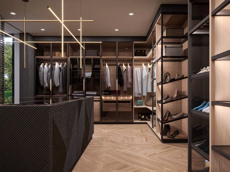 Cabina Armadio Life 3D di Arte Brotto