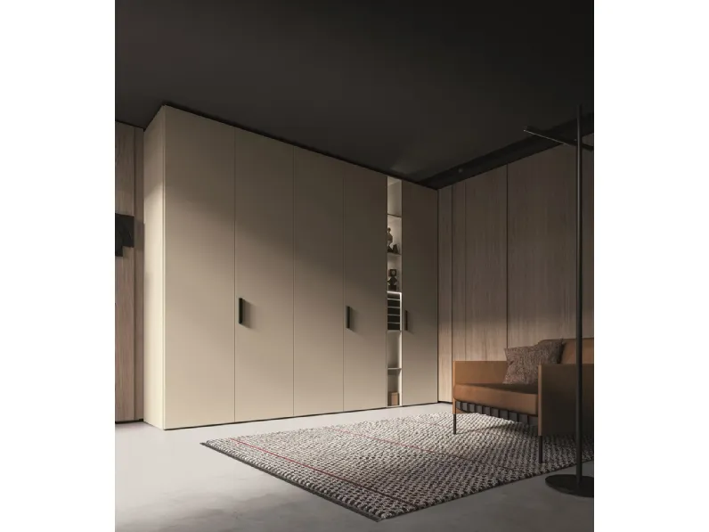 Armadio con anta battente Lineauno di Erba