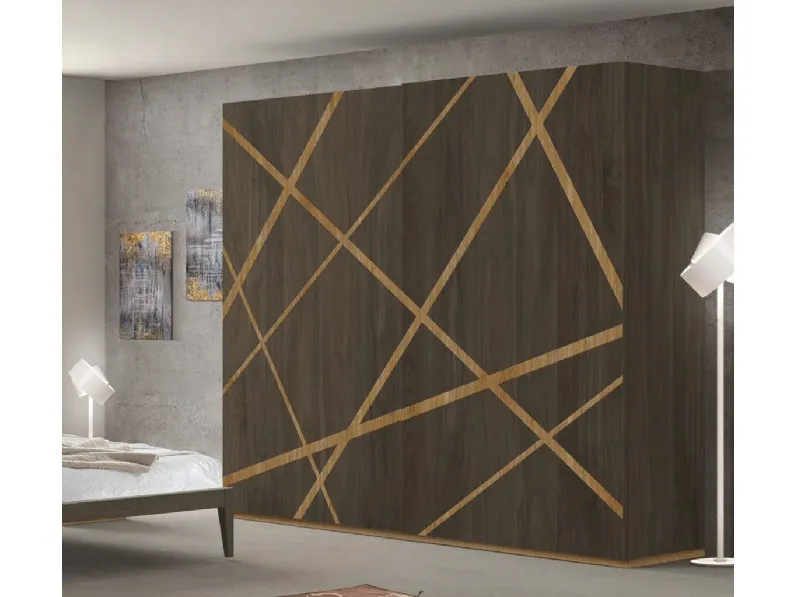 Armadio con ante scorrevoli Lines di Betamobili