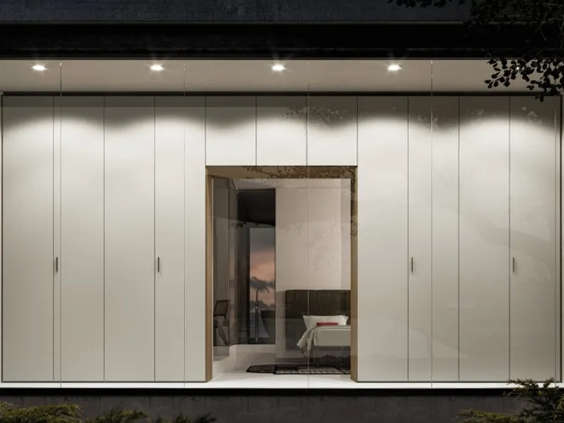 Armadio a ponte Liscia Battente 02 di SantaLucia