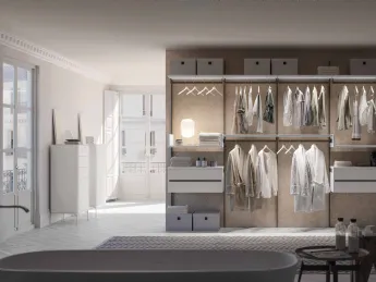 Cabina Armadio Ludo 02 Tumidei: design essenziale, ordine su misura.