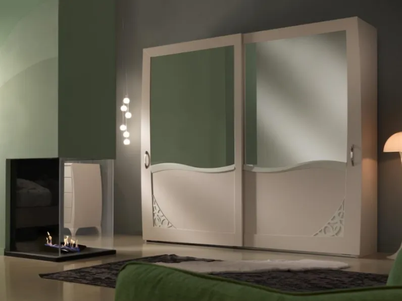 Armadio Luna art 5214 con specchi di Padovani Mobili