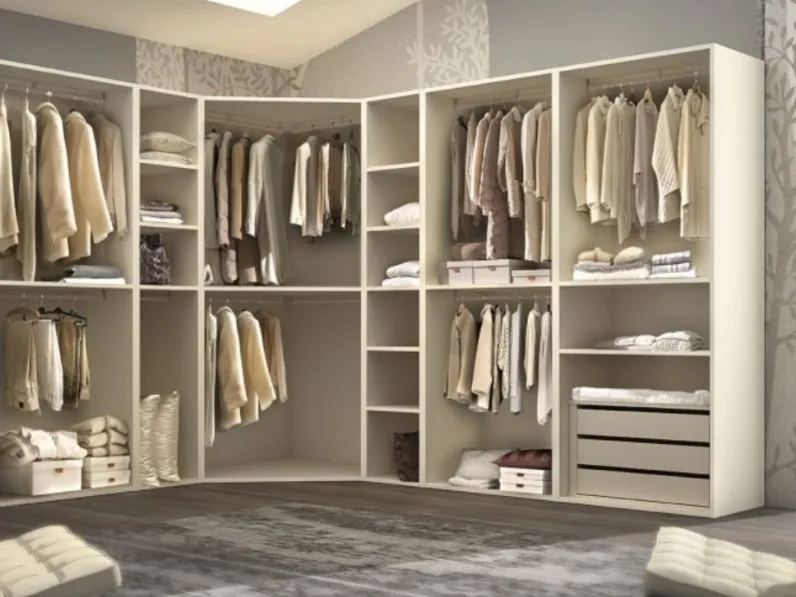 Cabina Armadio Manhattan art 6122 finitura Bianco Stil di Padovani Mobili