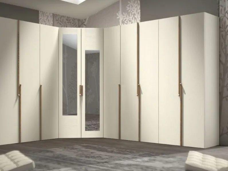 Cabina Armadio Manhattan art 6126 finitura Bianco Stil di Padovani Mobili