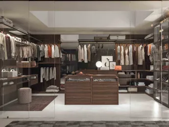 Cabina armadio Mati 06 di Tumidei: design essenziale, funzionalità su misura.