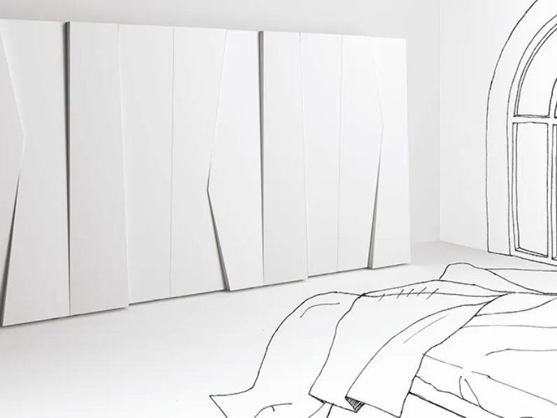 Armadio ad ante battenti Lady&Man di Minotti Italia