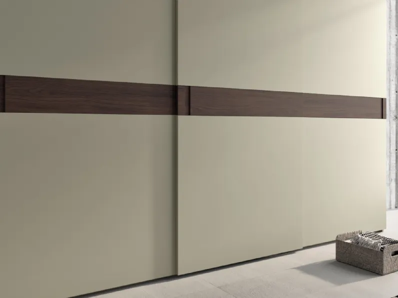 Armadio con ante scorrevoli Mood di Zanotti Mobili