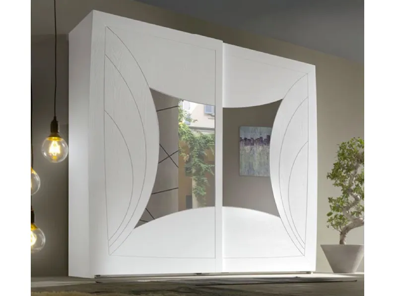 Armadio Moon Scorrevole con specchio di Betamobili