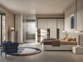 L'armadio Mosaico N120 di Colombini Casa unisce design moderno e funzionalità.