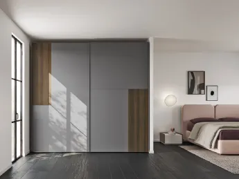 L'armadio Mosaico W123 di Colombini Casa è un mobile essenziale.