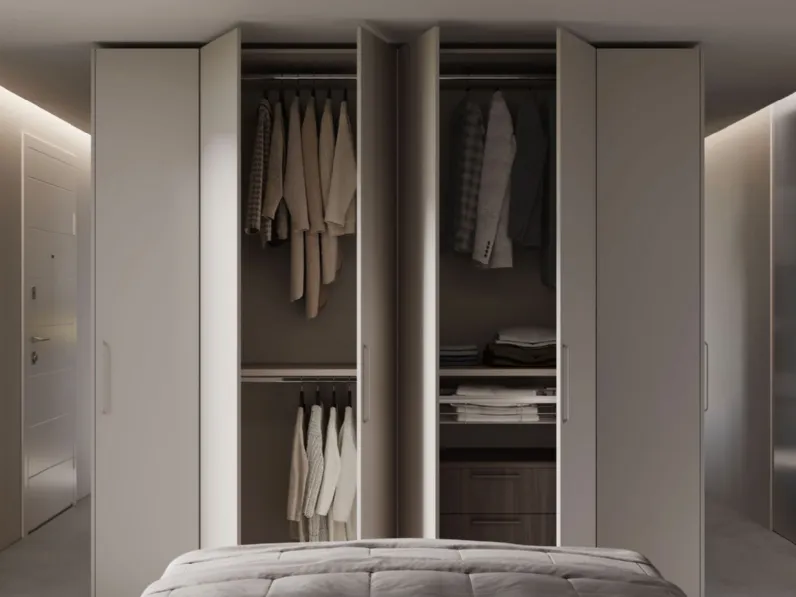 Armadio Night 28 con ante battenti di Nardi Interni