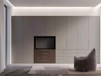 Armadio Night 50 con vano TV