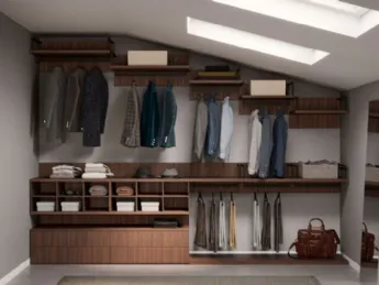 Cabina Armadio Open Mansarda Cotto