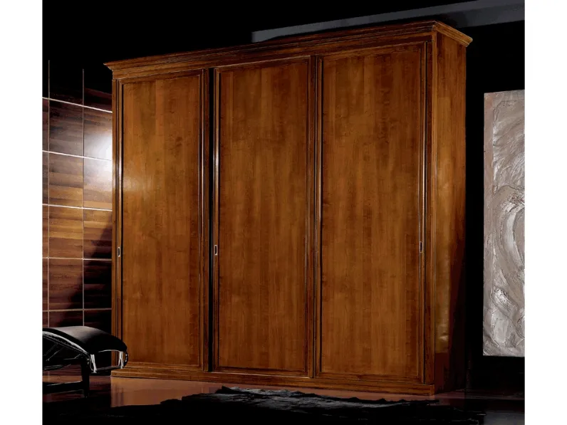 Armadio con 3 ante scorrevoli in legno Notre Dame di Betamobili