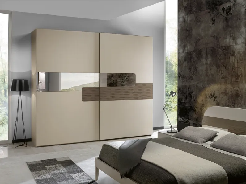 Armadio con ante scorrevoli One 01 di Passione Italiana