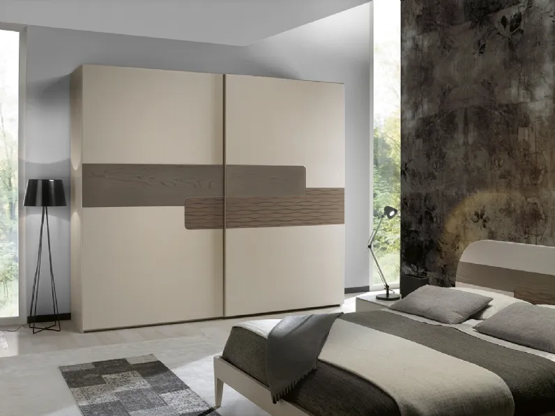 Armadio con ante scorrevoli One 03 di Passione Italiana