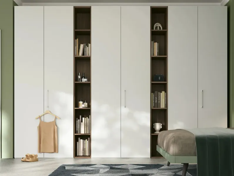 Armadio con ante battenti Plana di Dielle Modus