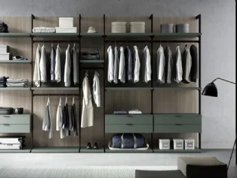 Archimede Cabina Armadio Verde Laguna