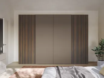 L'armadio Style W118 di Colombini Casa unisce design moderno e funzionalità.