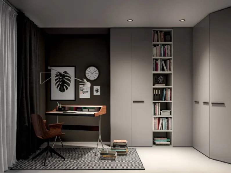 Armadio angolare Easy 40 Visone di Trentanove