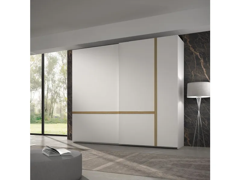 Armadio con ante scorrevoli Two 01 di Passione Italiana