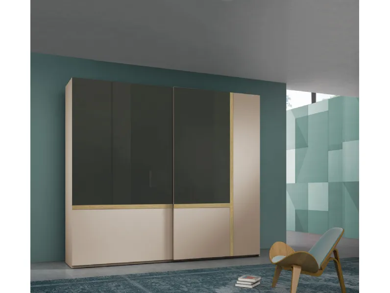 Armadio con ante scorrevoli Two 06 di Passione Italiana