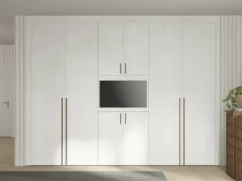 L'armadio Volo M011 di Colombini Casa è un esempio di design contemporaneo.