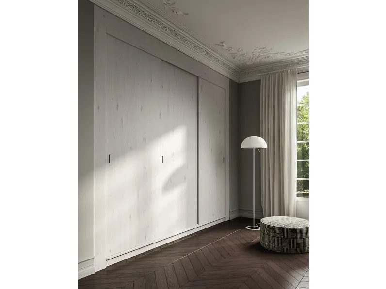 Armadio con ante scorrevoli Wood Mood 064 di Linea3