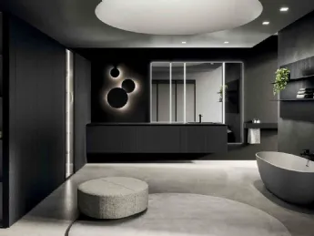 Mobile da bagno sospeso Altamarea, design moderno e funzionale.