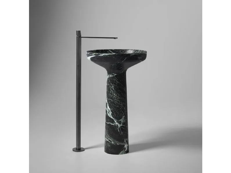 Lavabo a colonna in marmo Ago185 di Antoniolupi
