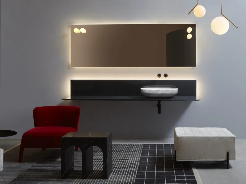 Lavabo in marmo di Carrara Ago160 di Antoniolupi