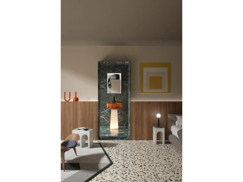 Lavabo a colonna Albume Lux di Antoniolupi