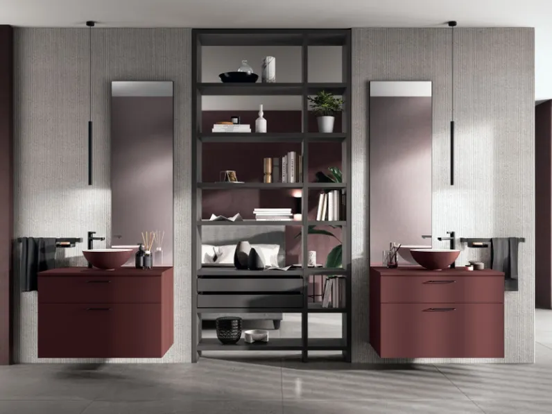 Mobile da Bagno Aquo Rosso Jaipur di Scavolini Bathrooms