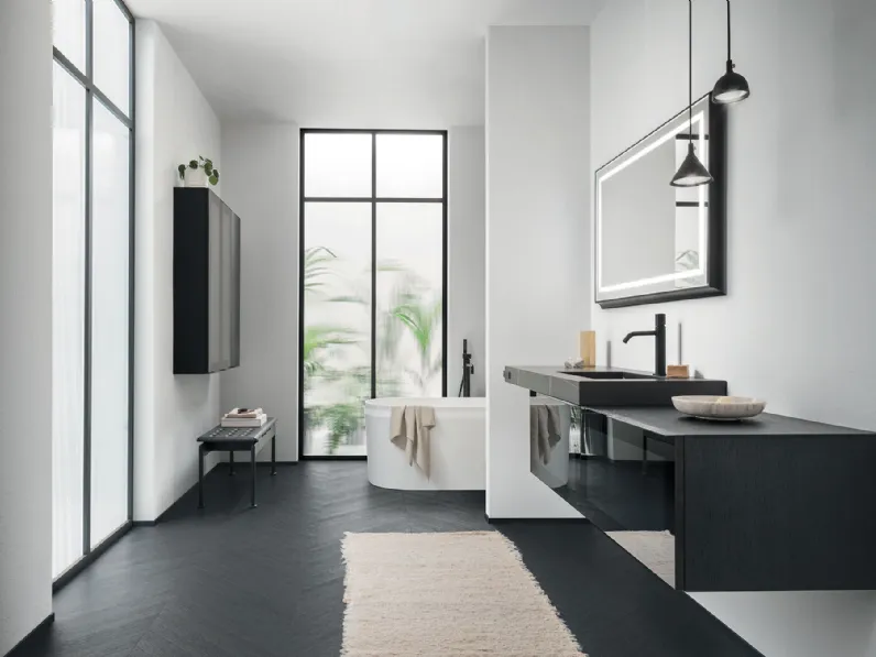 Mobile da Bagno sospeso Sky Liscio 10 di Arbi