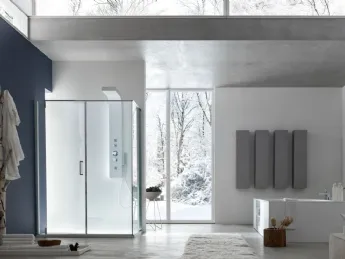 Box doccia S6 Pivot con traversa