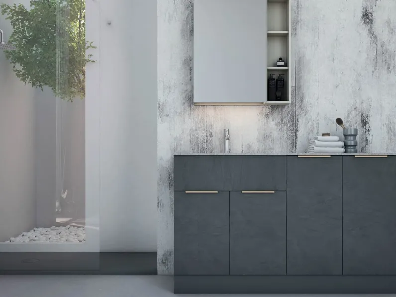 Mobile da Bagno a terra Linea LN13 in ecomalta di Arteba