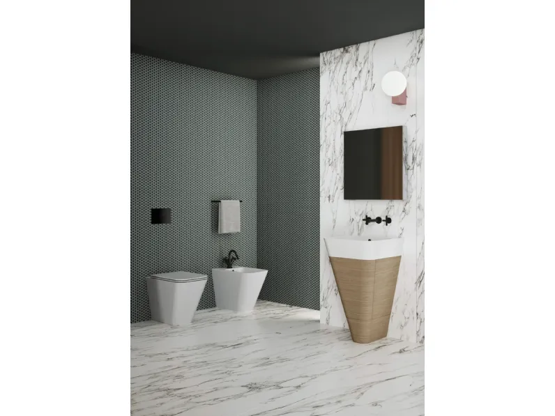 Mobile da Bagno a terra Build 02 di Azzurra Ceramica