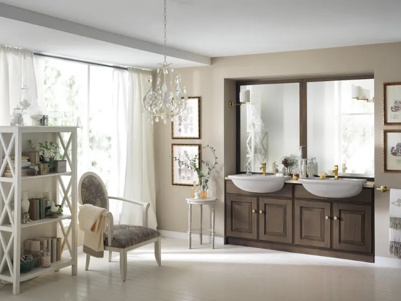 Mobile da Bagno Baltimora Frassino Tabacco di Scavolini Bathrooms