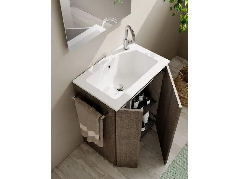 Mobile da Bagno per lavanderia Universal Laundry di Berloni Bagno