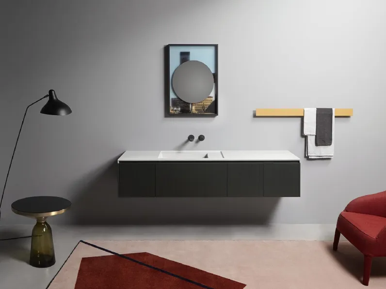 Mobile da Bagno Binario 03 di Antoniolupi