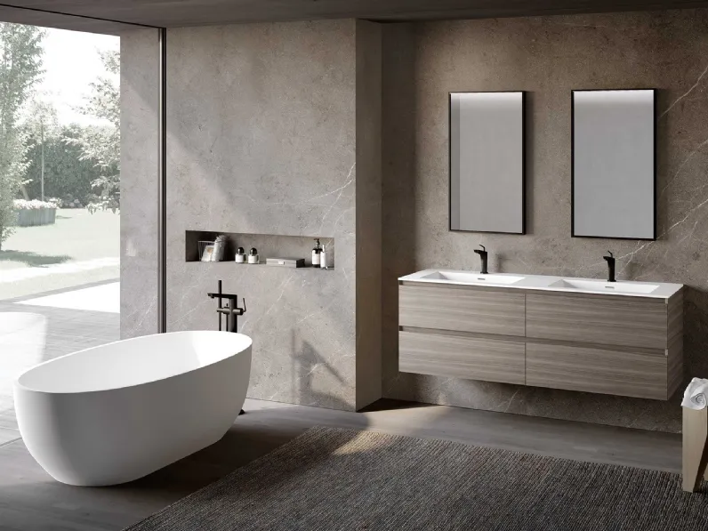 Mobile da Bagno Block Syntesi C32 di Azzurra