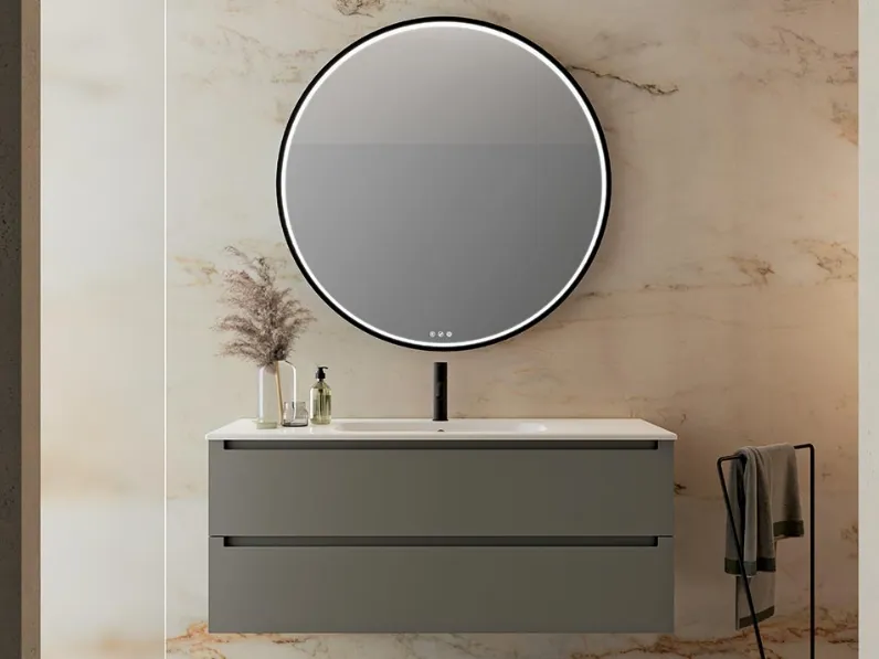 Mobile da Bagno sospeso Blocks Memphis 01 di Berloni Bagno